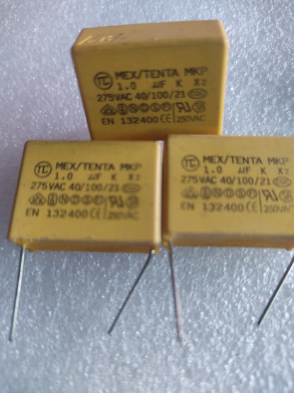 CAPACITOR 275vac  1 uf