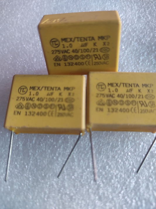 CAPACITOR 275vac  1 uf