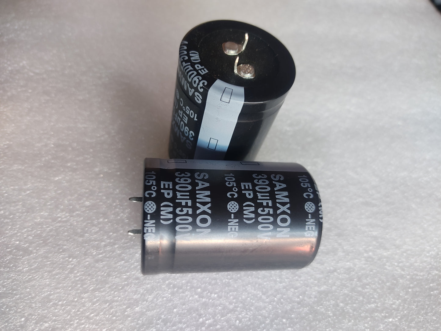 CAPACITOR  500v 390uf