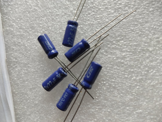 CAPICITOR 50V 22UF