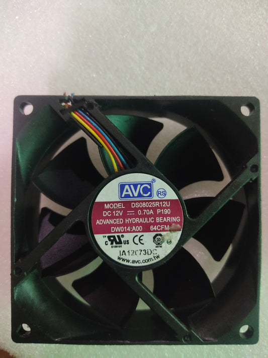 DC BRUSHLESS MODEL USED FAN AUB0812VH DC12V 0.41A DIFRENTS AMP  3"(2PIN,3,PIN,4PIN)